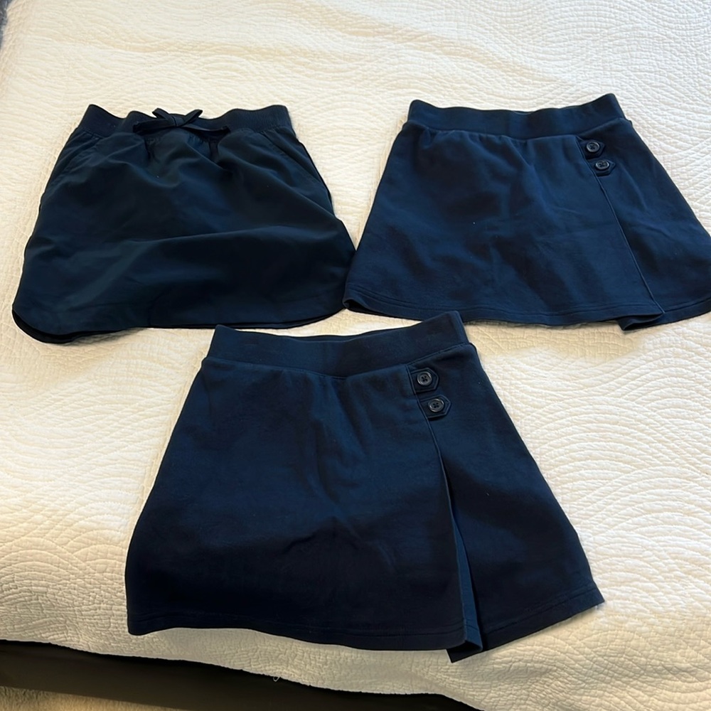 Cat & Jack pull-on Uniform Knit Skorts